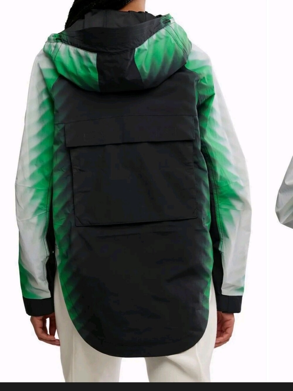 NWT Singing In The Rain Printed Packable Jacket $228 XS - Picture 4 of 4